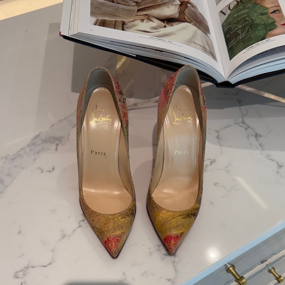 Christian Louboutin Artistic Multicolor Heels